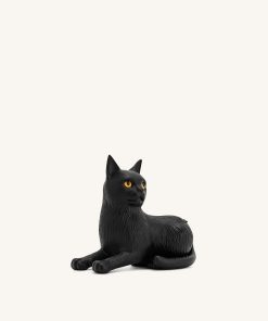 Alternative view of Hedy Black Cat Clutch - Black