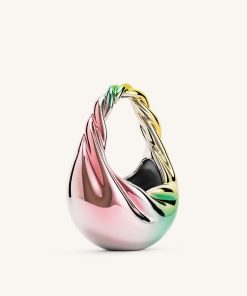 Alternative view of Willow Twist Crescent Top Handle Bag - Multicolor