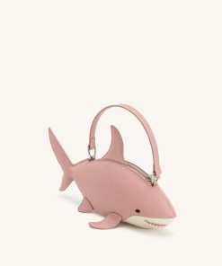 Alternative view of Nerys Shark Look Top Handle Bag - Pink