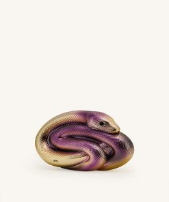 Alternative view of Sophia Serpent Clutch - Multicolor