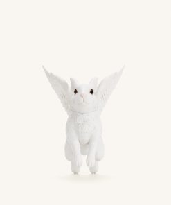 Alternative view of Flying Bunny Shaped Bag - White