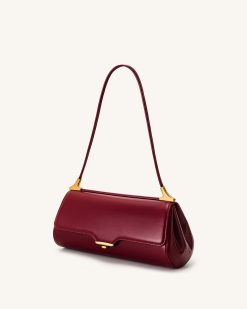 Alternative view of Eloise Shoulder Bag - Burgundy