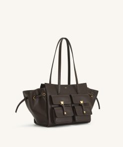Alternative view of Linda Tote Bag - Dark Brown
