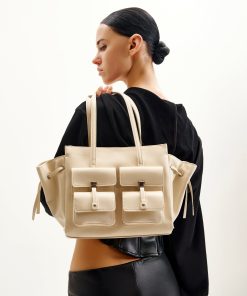 Alternative view of Linda Tote Bag - White