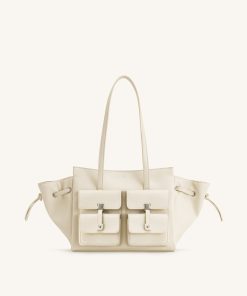 Linda Tote Bag - White