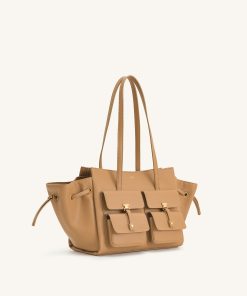 Alternative view of Linda Tote Bag - Latte Color