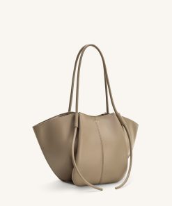 Alternative view of Nala Wide Tote Bag - Taupe