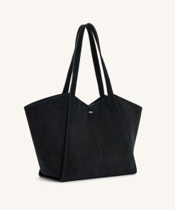 Alternative view of Kiana Large Capacity Tote Bag - Black
