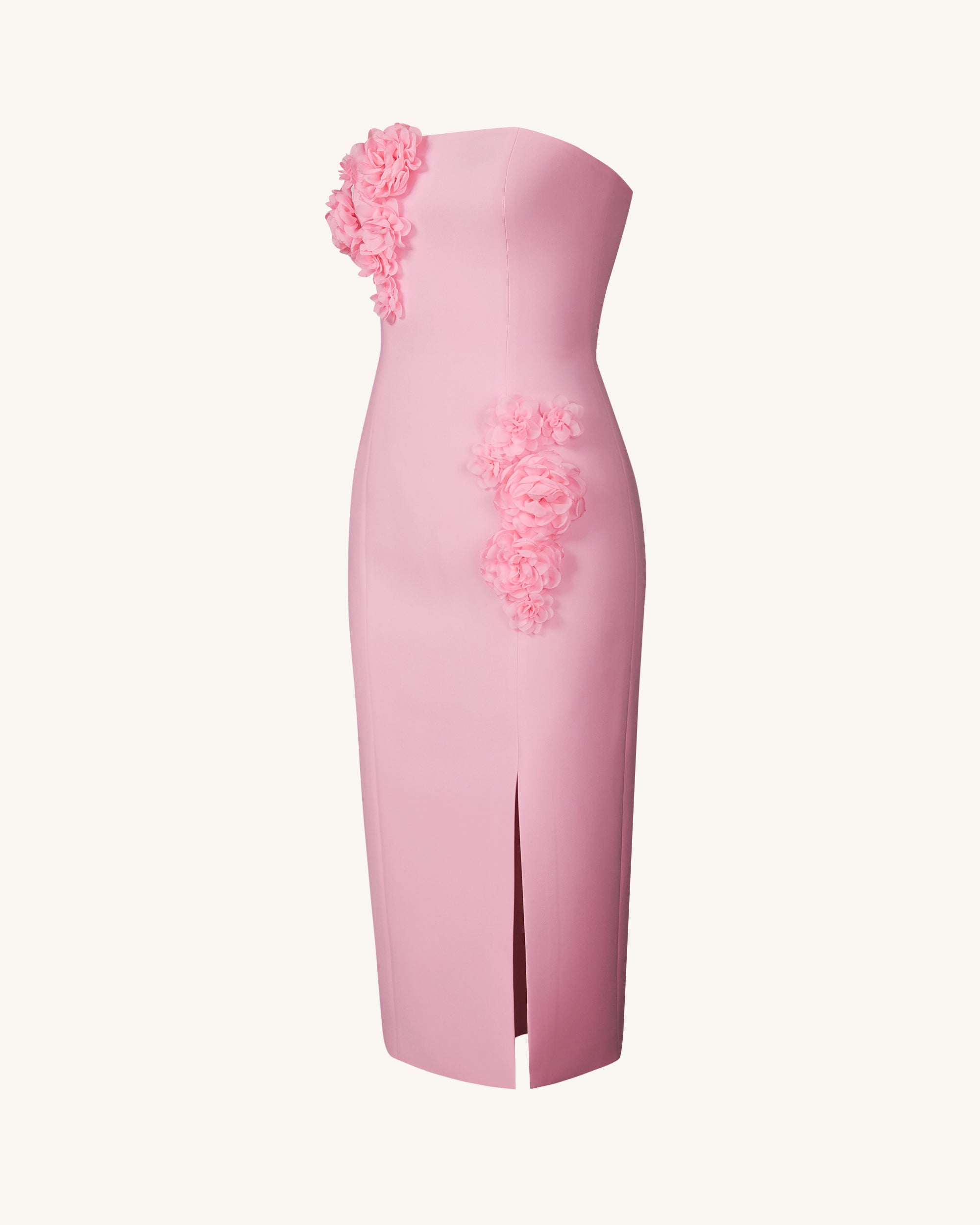 Petal Perfection Cocktail Dress - Pink - Image 3