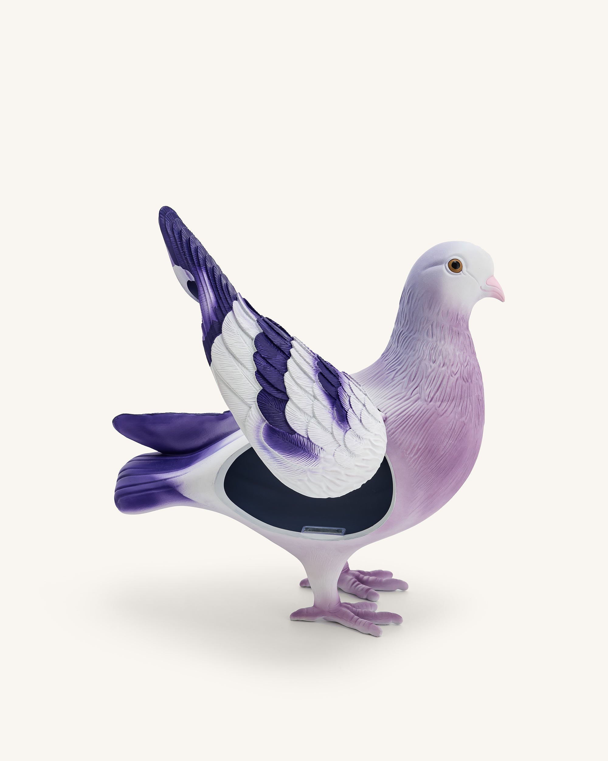Kallie Pigeon Clutch Bag-Purple - Image 3