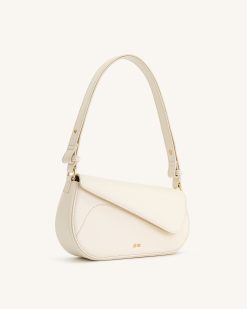 Alternative view of Addisyn Shoulder Bag - White