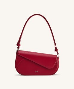 Addisyn Shoulder Bag - Deep Claret
