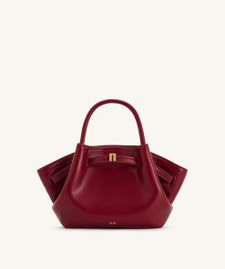 Hana Mini Tote Bag - Claret