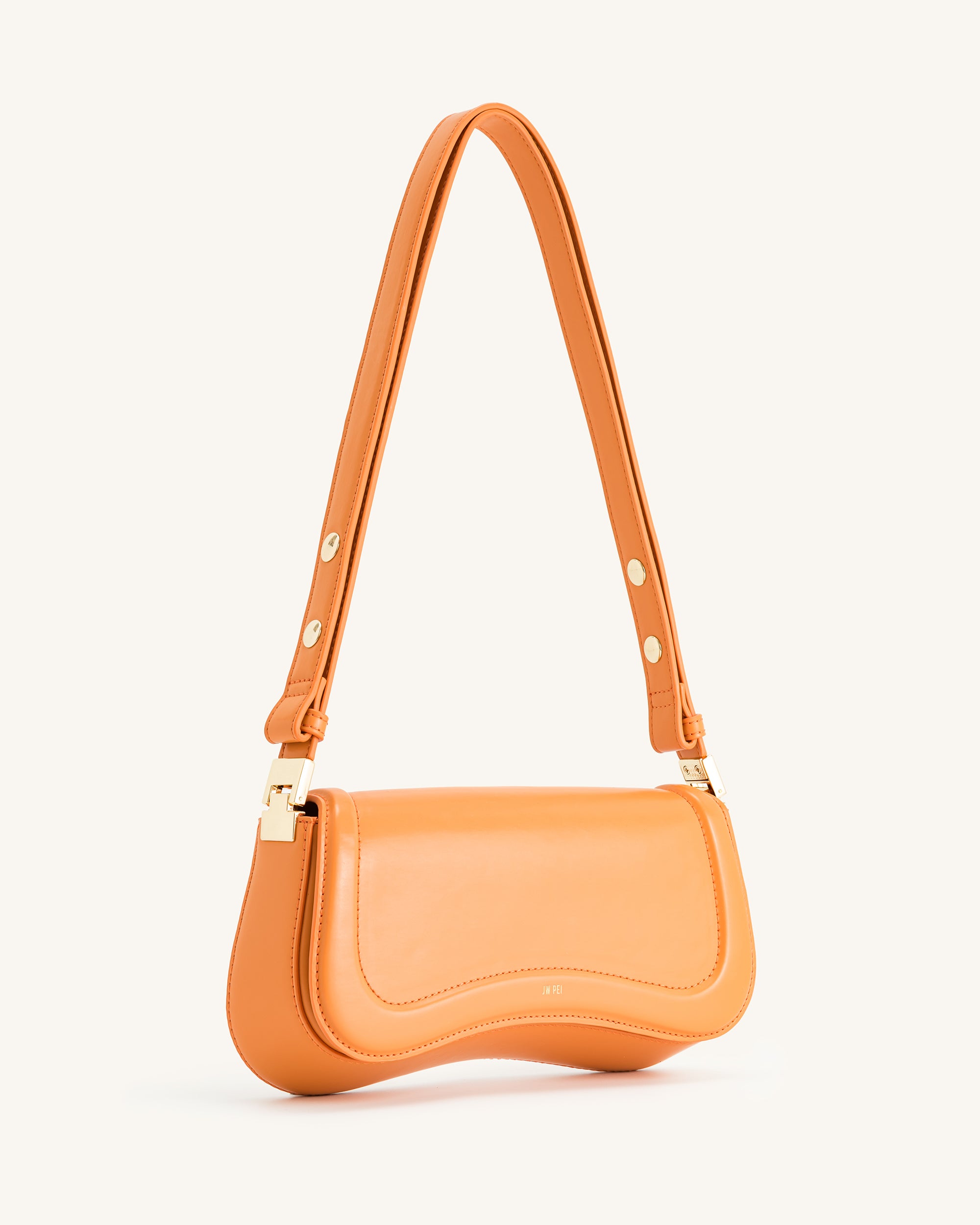 Joy Shoulder Bag - Orange - Image 2
