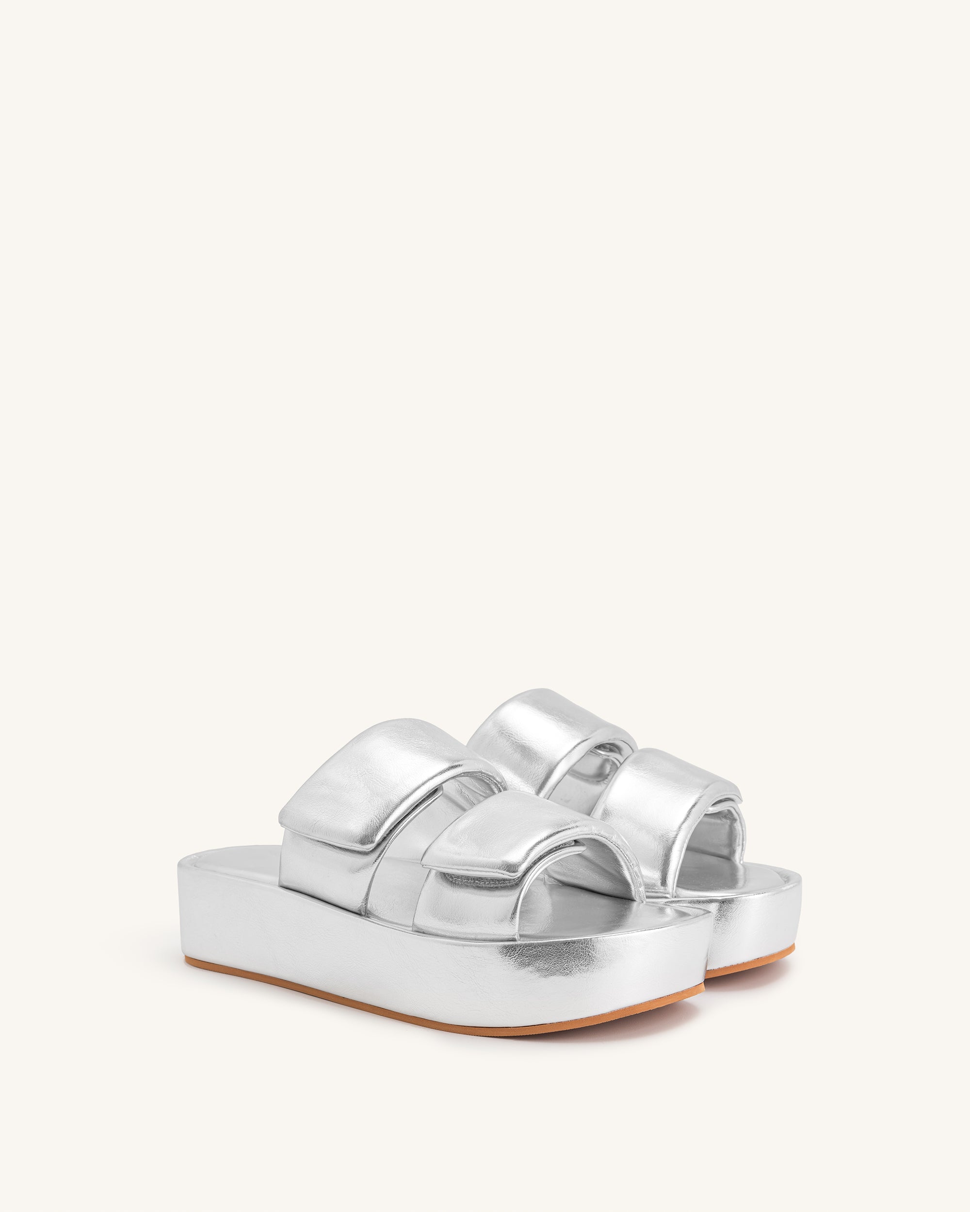 Lexi Metallic Sandal - Silver - Image 3