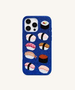 Alternative view of Sushi Phone Case - Multicolor Blue