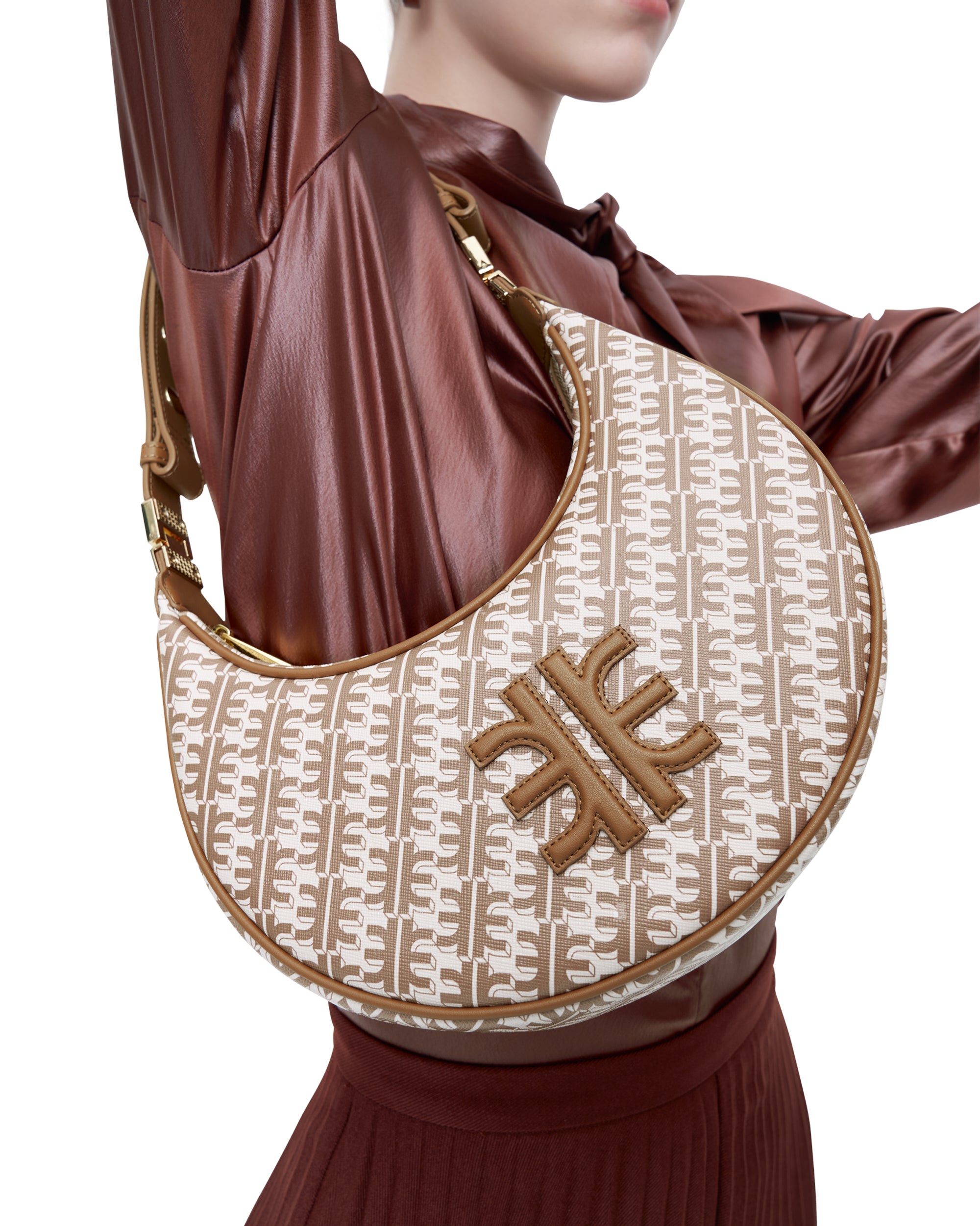 FEI Half Moon Bag - Brown - Image 7