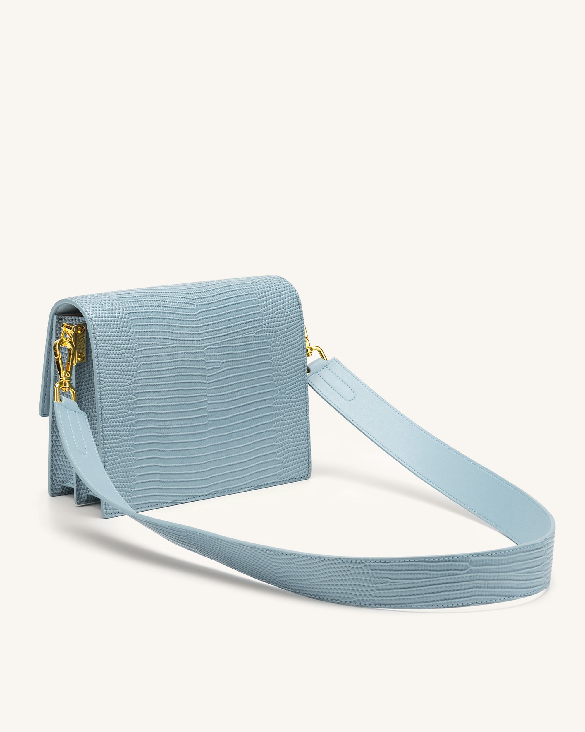Mini Flap Crossbody - Ice Lizard - Image 3