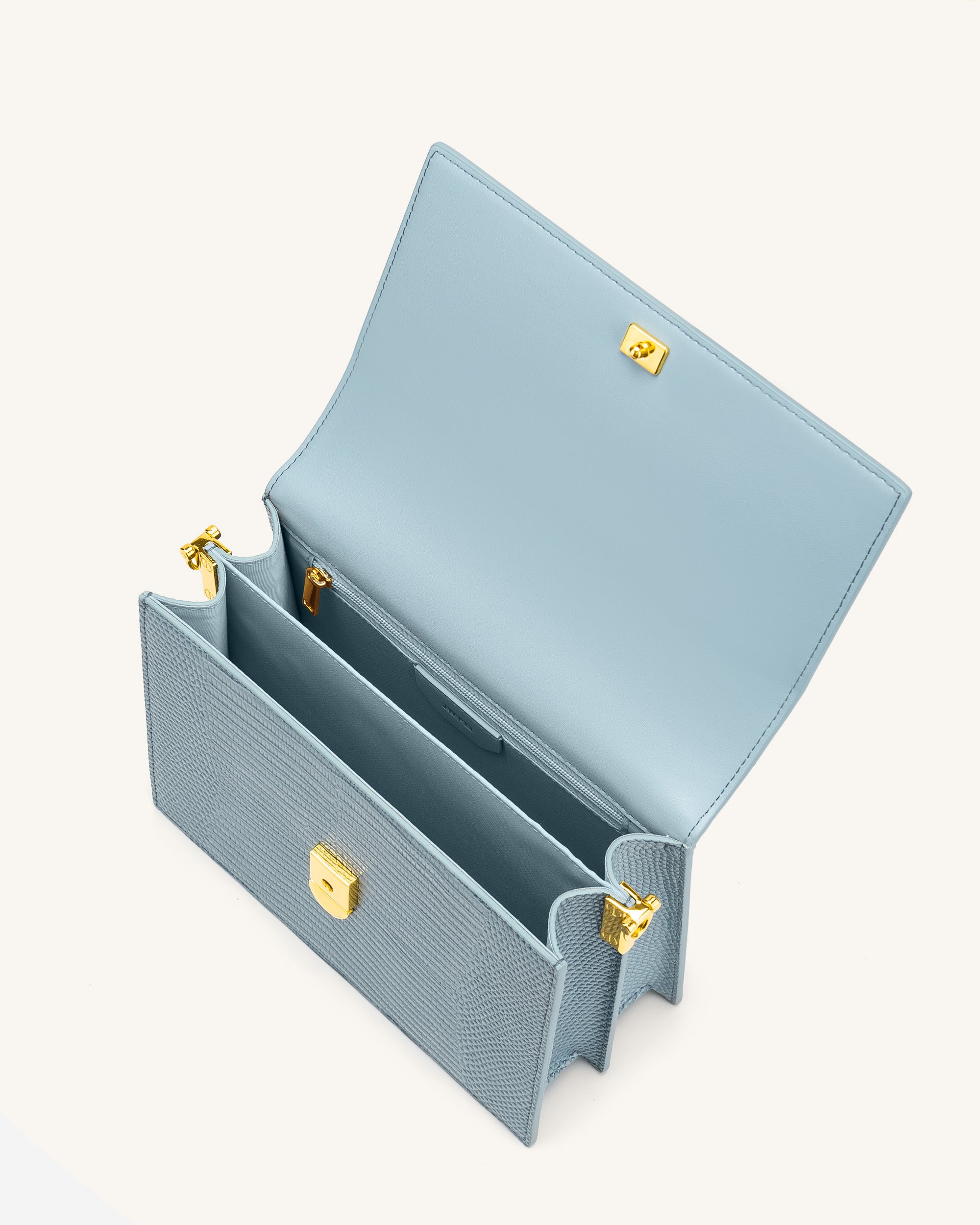 Mini Flap Crossbody - Ice Lizard - Image 4