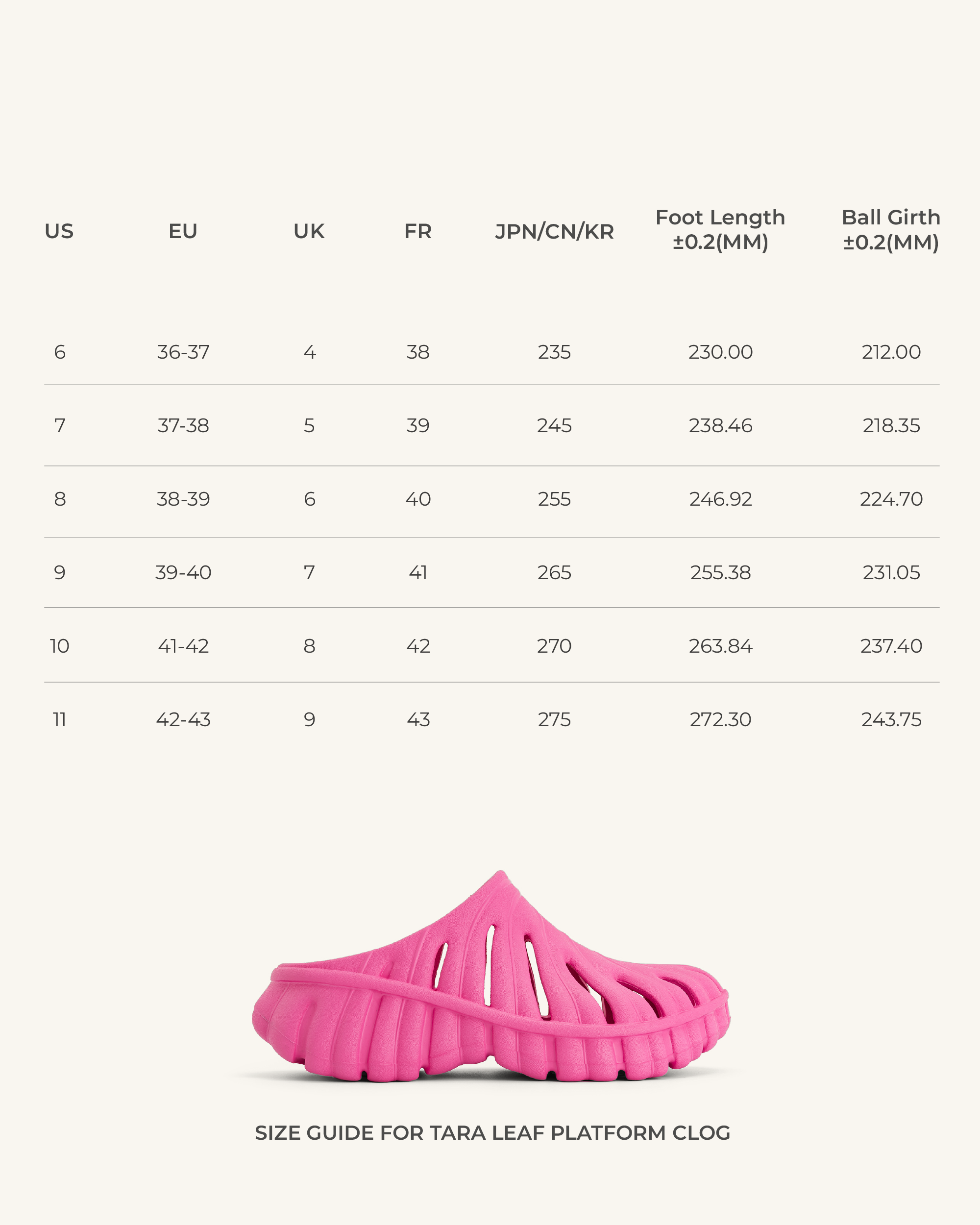 Tara Leaf Platform Clog - Bright Pink - Image 6