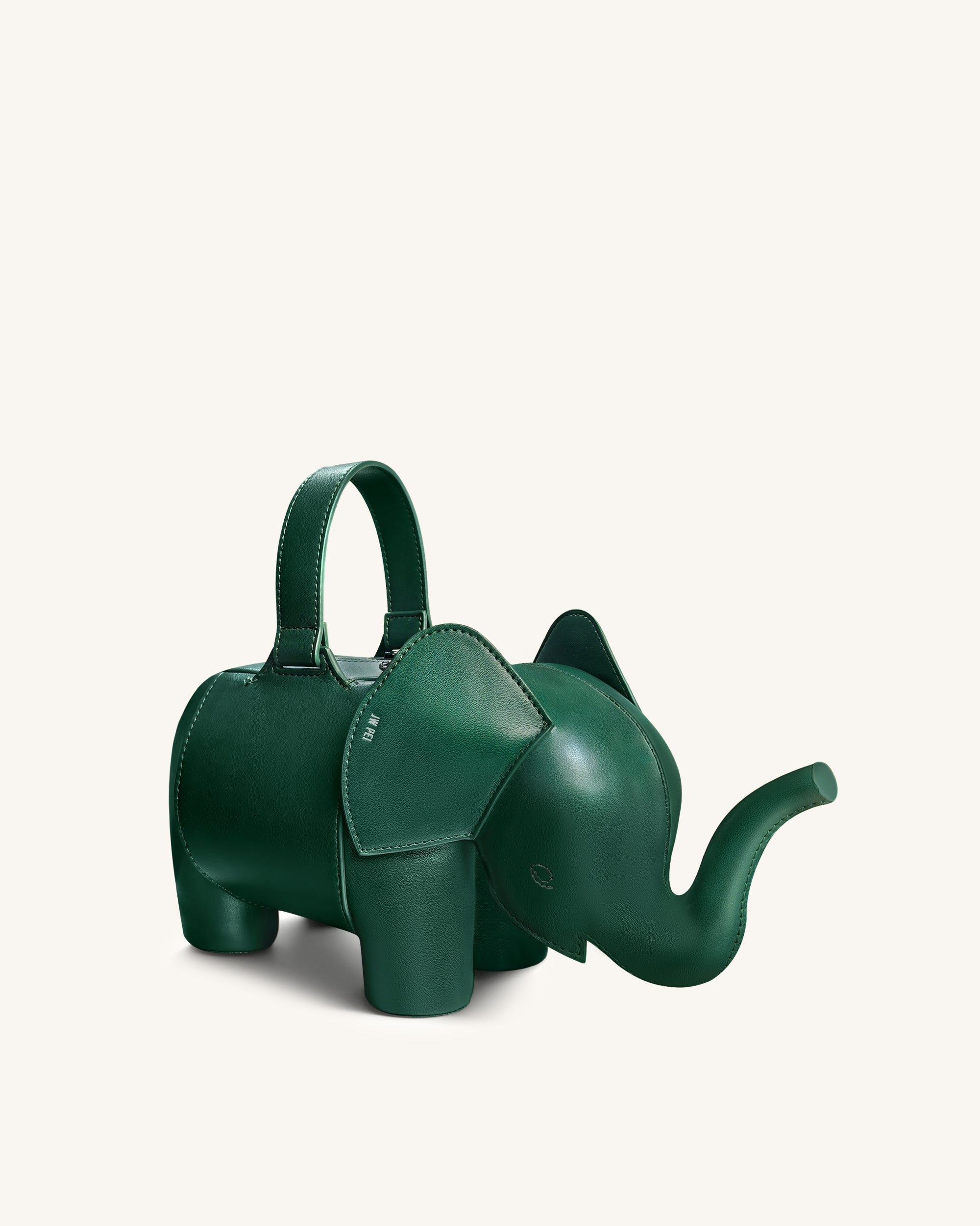 Claire Elephant Shaped Handbag - Green - Image 2