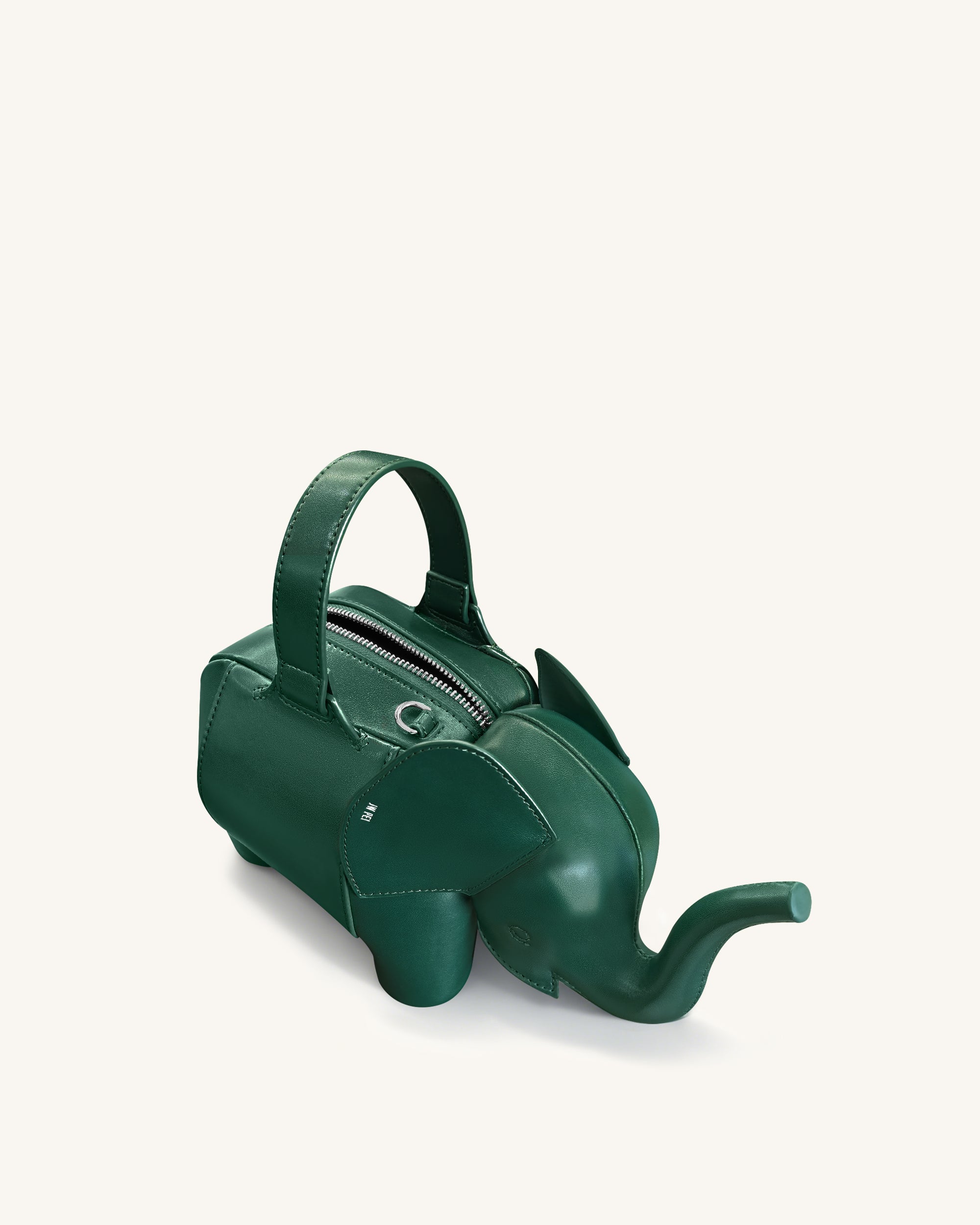 Claire Elephant Shaped Handbag - Green - Image 4