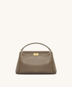Carmen Top Handle Bag - Taupe