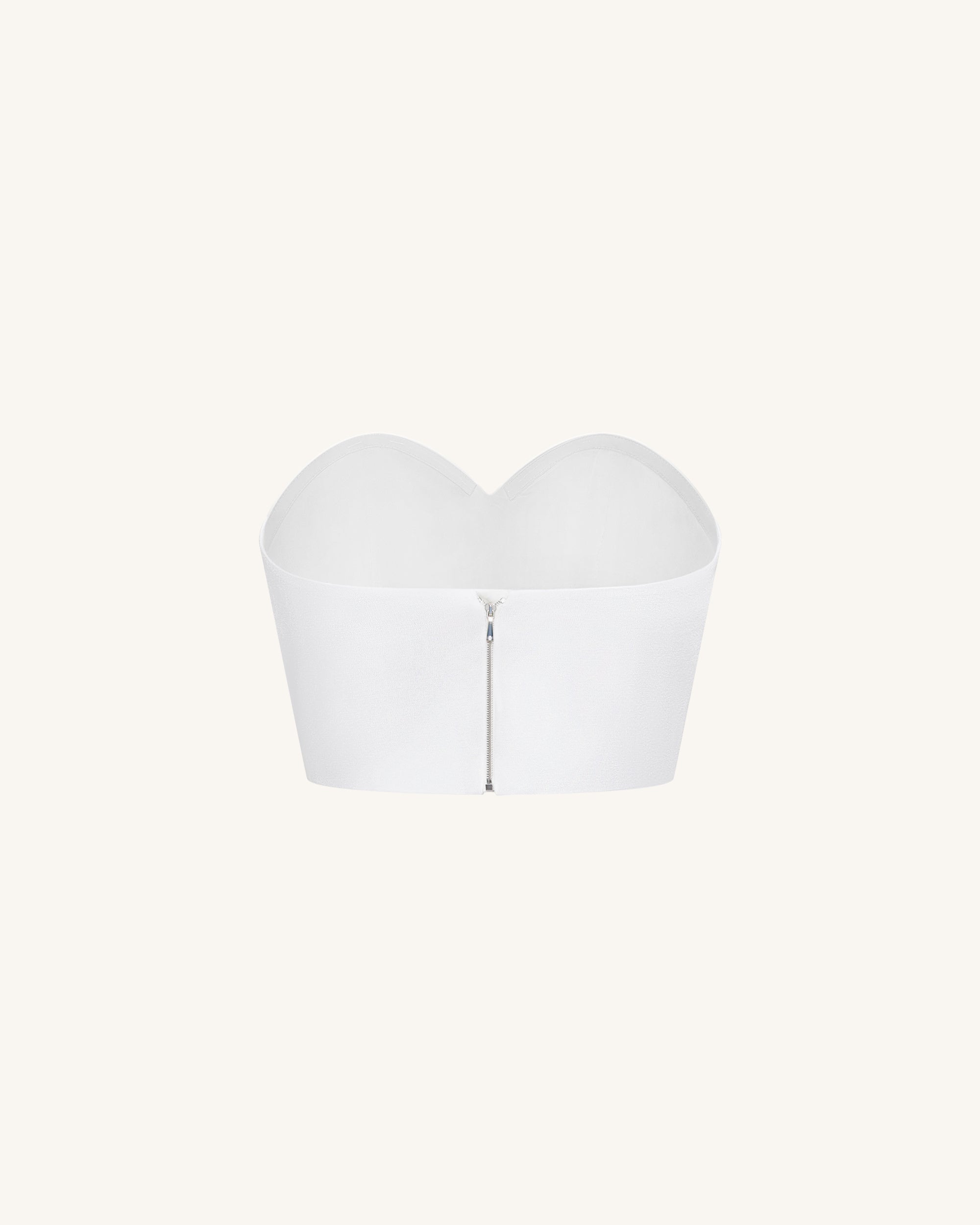 Sweetheart Bustier - White - Image 7