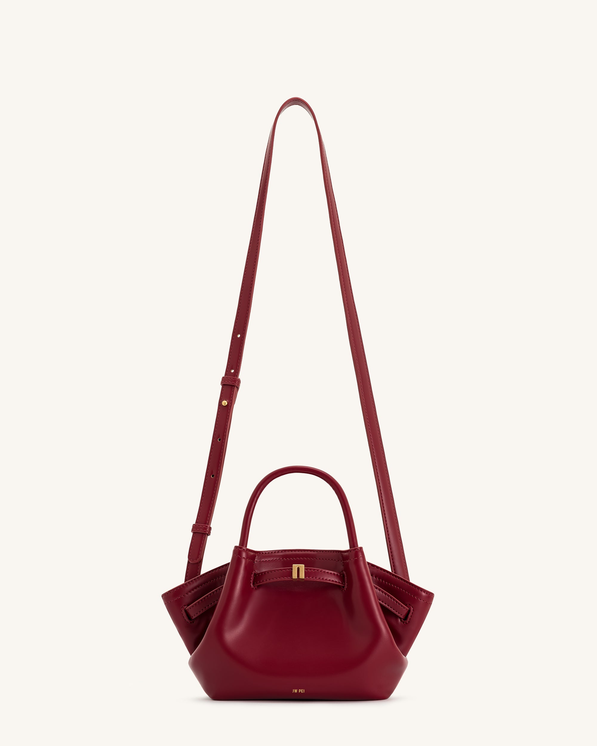 Hana Mini Tote Bag - Claret - Image 2