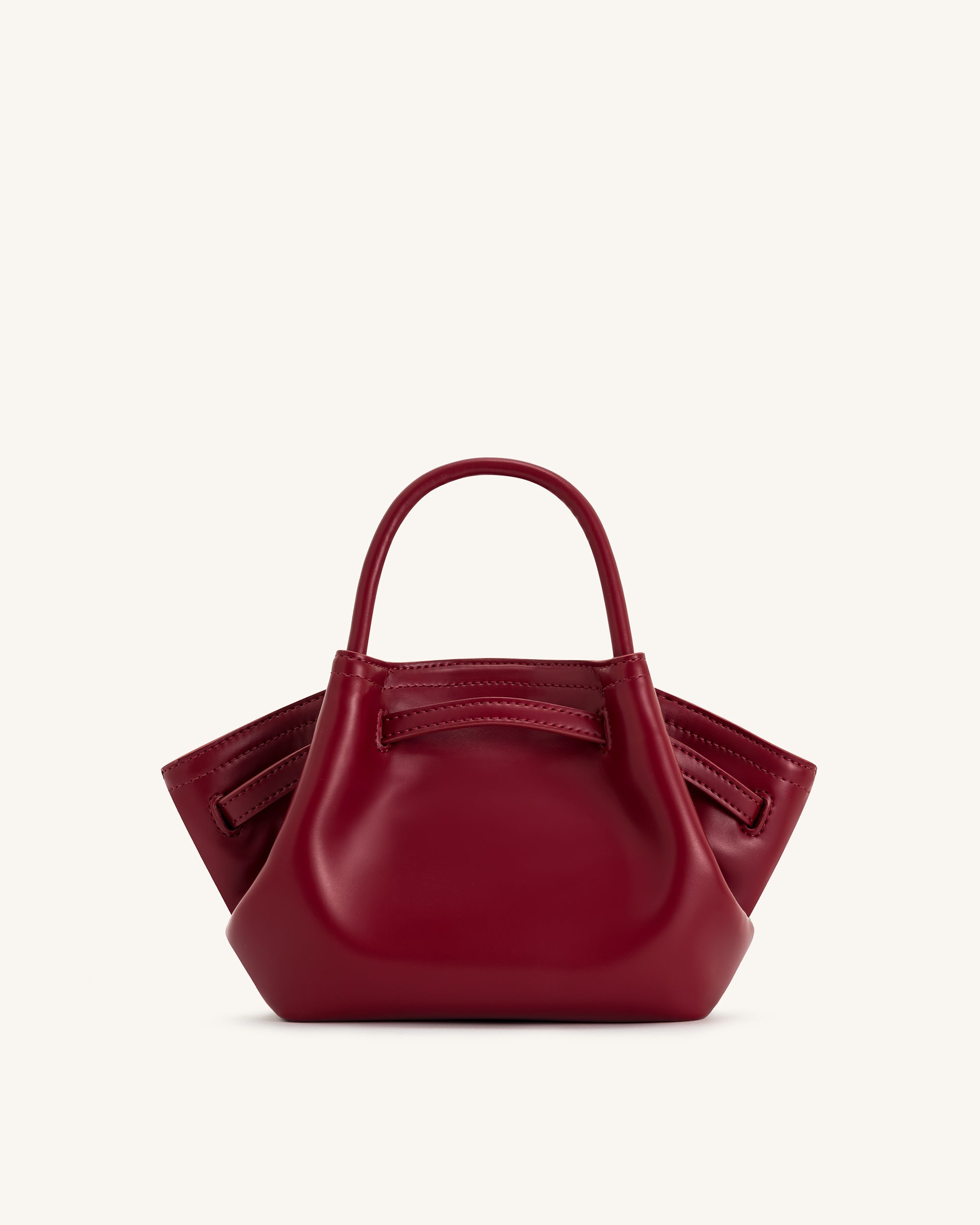 Hana Mini Tote Bag - Claret - Image 4