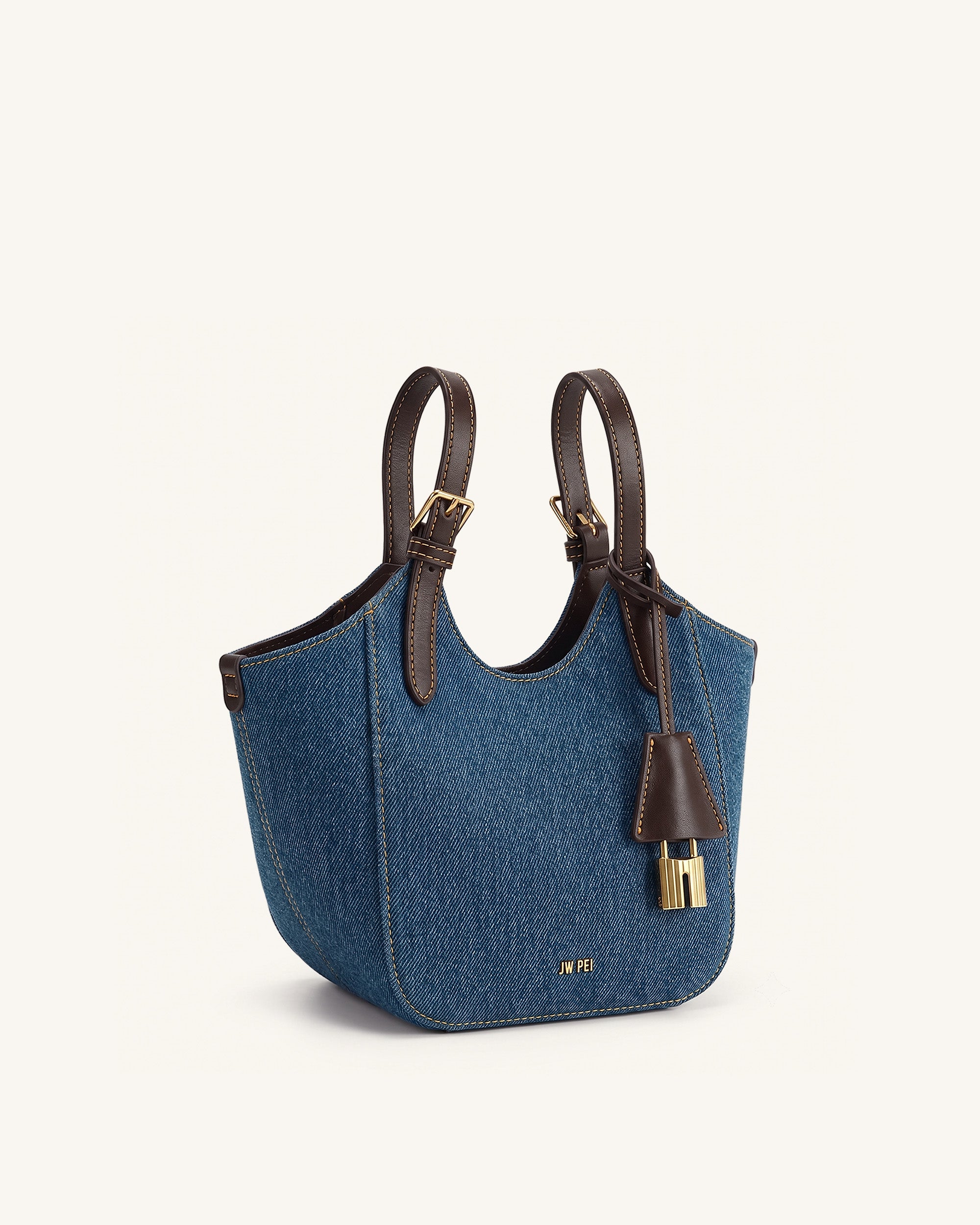 Ines Tote Bag - Blue Denim - Image 2