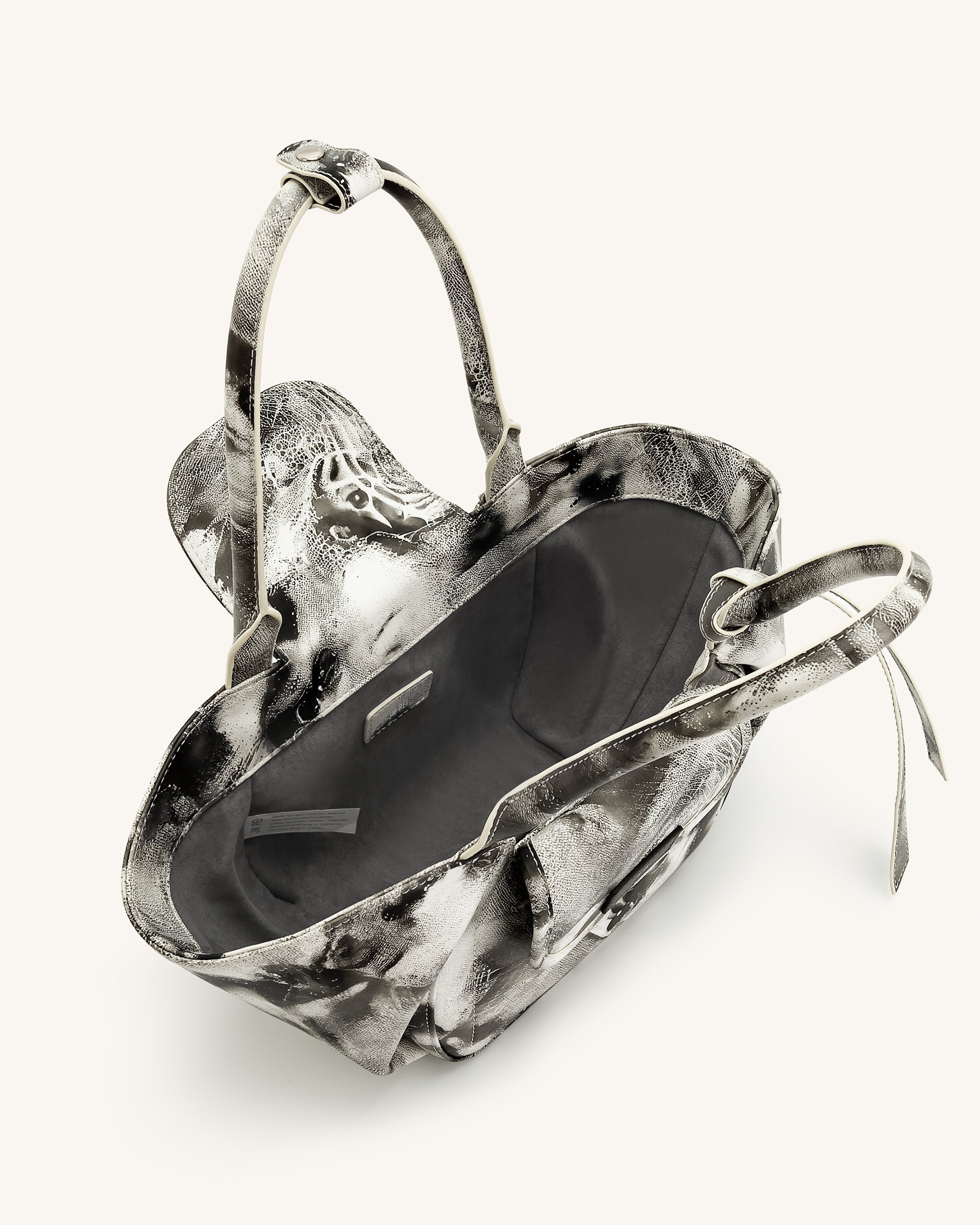 Zoey Pockets Shoulder Bag - White - Image 4